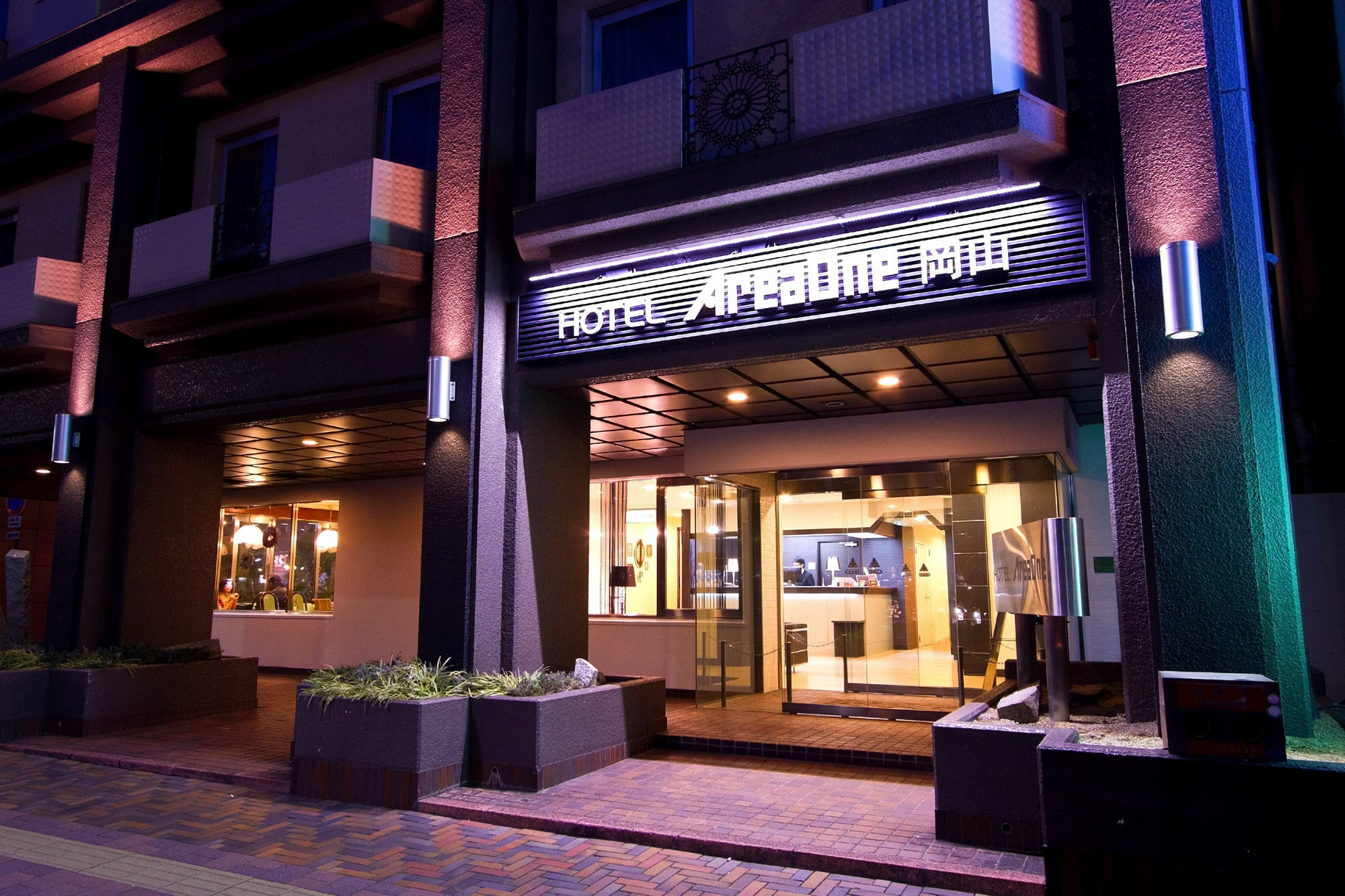 Hotel Areaone Окаяма Екстер'єр фото